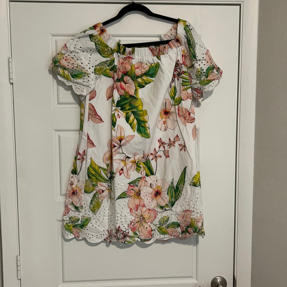 Off the shoulder dress